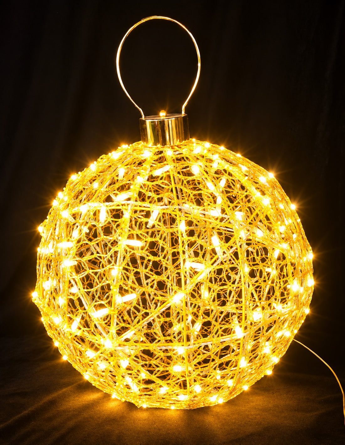 Bonturi Casa Luminous Christmas Ball Sphere 200 LED D 50 Cm H 60 Cm GOLD