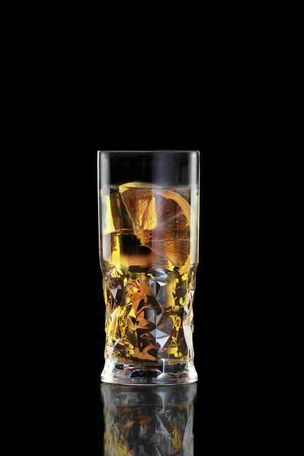 RCR Cristalleria Italiana Funky - HB - Set of 6 Long Drink Glasses in Glass