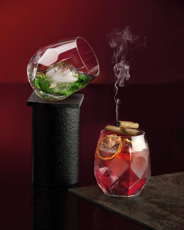 RCR Cristalleria Italiana Alkemist - Set of 6 Glass Glasses