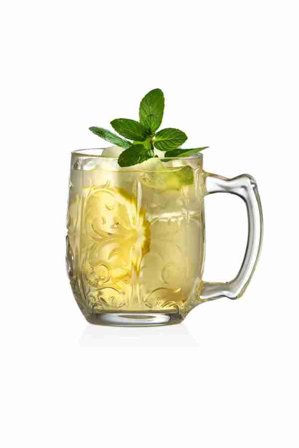 RCR Cristalleria Italiana Tattoo Mule - Set of 4 Crystal Cocktail Glasses