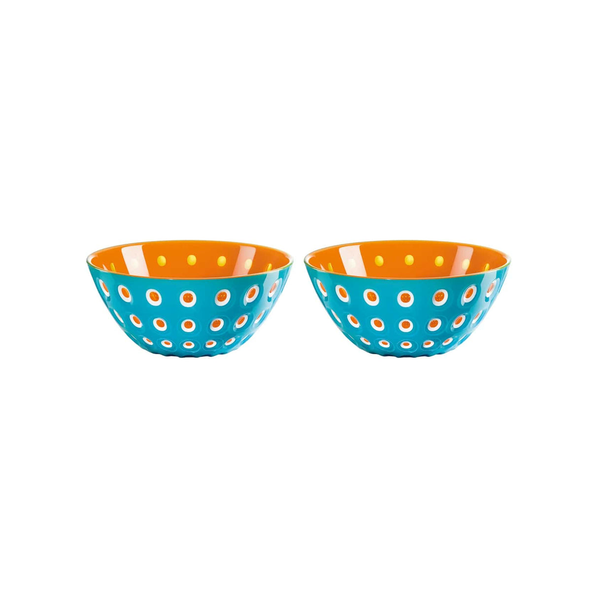 guzzini guzzini set 2 ciotoline le murrine in san d 125 cm azzurro arancio ean 8008392301004