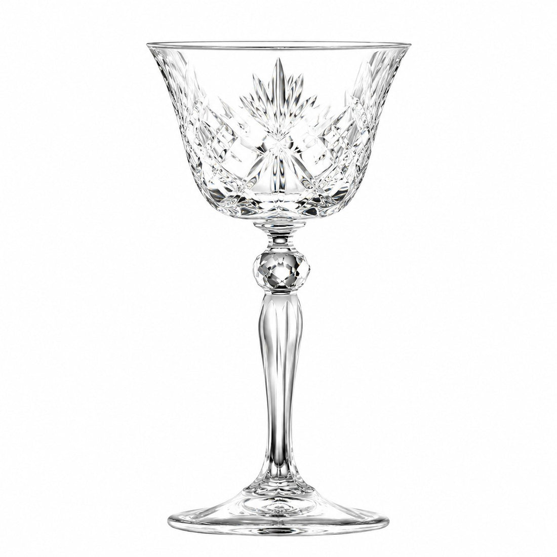 RCR Cristalleria Italiana Melodia Coupette Goblet 16 Cl 6 Pcs