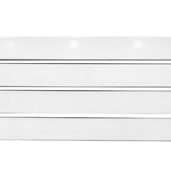 L'Arcolaio Miami Fence 4 White Gloss Planks Outdoor Set