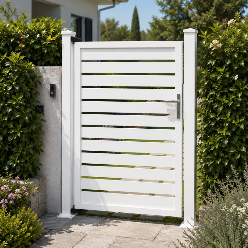 L'Arcolaio Miami Fence Spacers White Glossy - Set of 18 Pieces