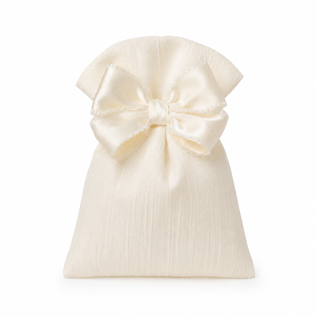 Creazioni per Enzo Sacchetto Bomboniera Confetti Bags Cream 12x9 cm Pack of 10 pcs
