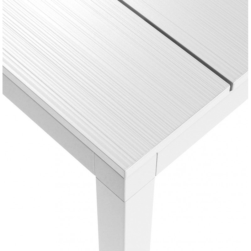 nardi nardi tavolo rio 210 extensible 210 280 x 100 cm h 76 cm alluminio bianco