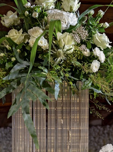 Cupido&Co. Glass Stand with LED 250 x 250 mm H 100 mm