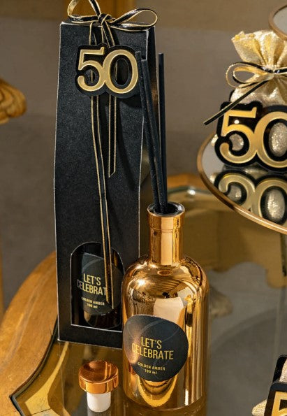 Cupid&Co. 50 Black Gold with Gold Bag 65 x 90 Mm 12 Pcs