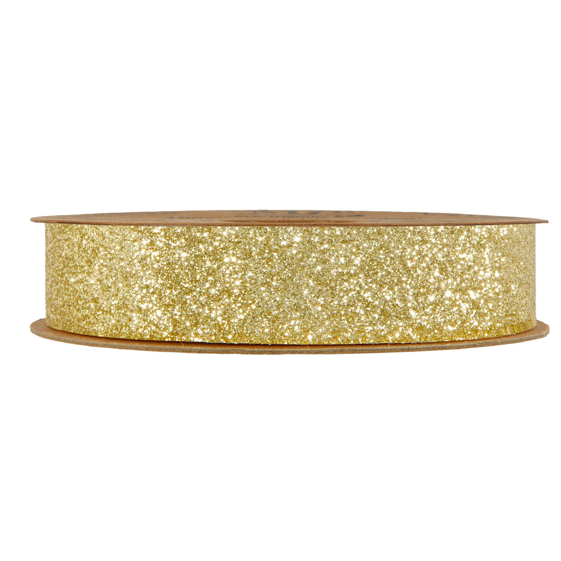 Piovaccari Nastro Desirée Gold Gold Ribbon 25 mm x 10 m – Decorative Christmas Ribbon for Christmas Trees, Bows and Gift Wrapping