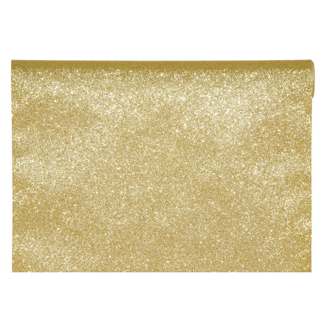 Piovaccari Runner Desirée Gold 28 cm x 2.5 m – Decorative Christmas Table Runner for Tables, Centrepieces and Christmas Decorations
