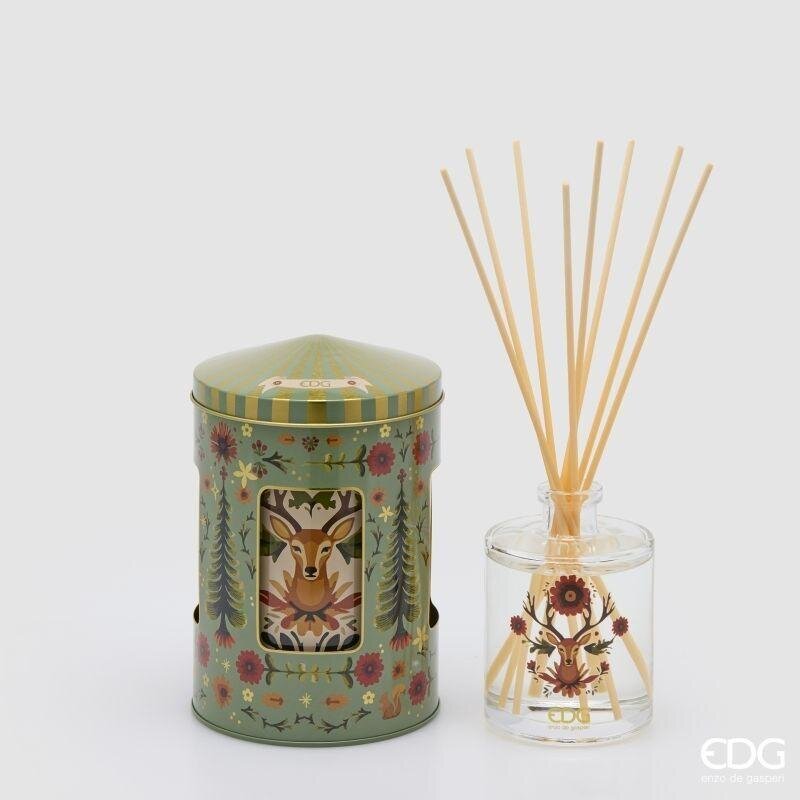 EDG Enzo De Gasperi Diffuser Bottle Treasure Box Music Box Black Pepper 300 ml – Perfect Christmas Gift Idea