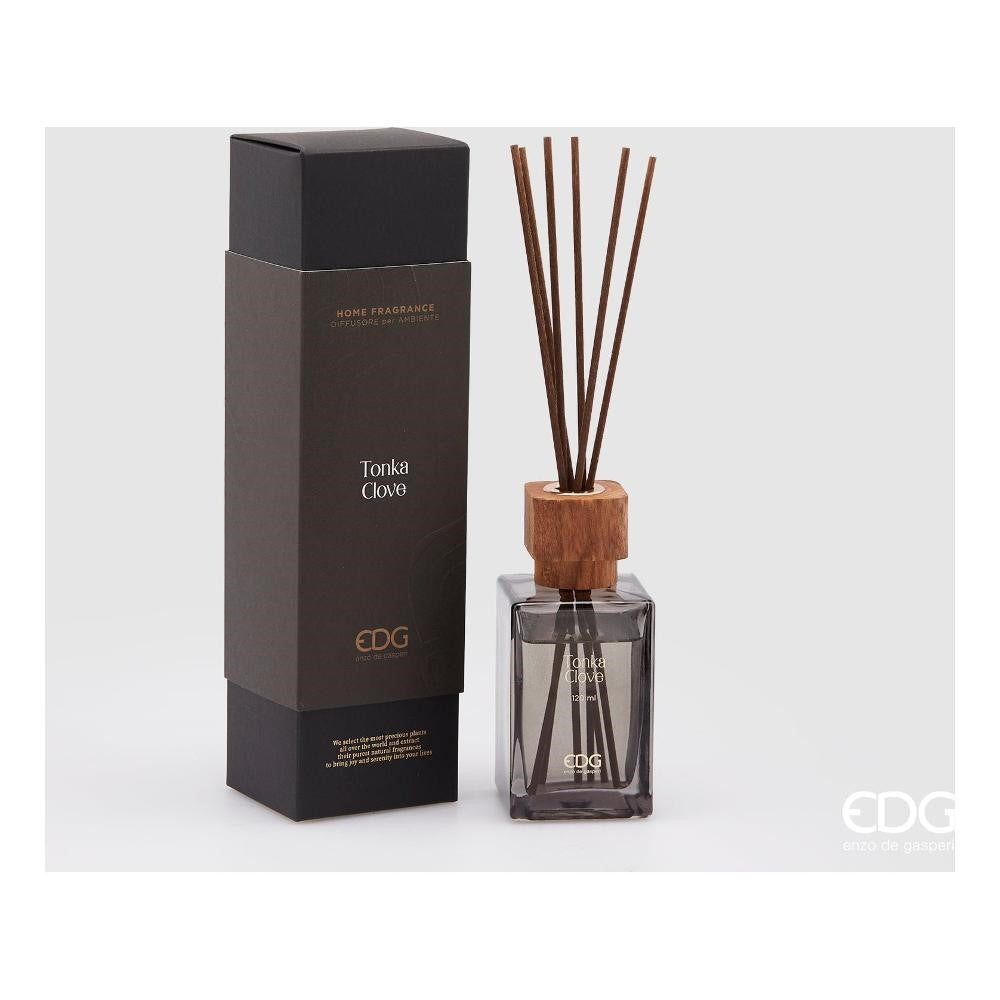 EDG Enzo De Gasperi Bottle Freshener Tappolegno 120 M + Tonka Clove Sticks