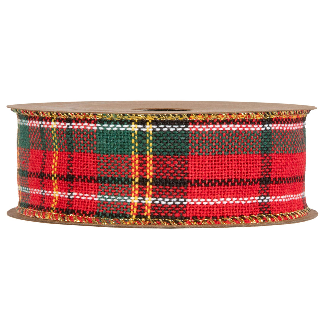 Piovaccari Aberdeen Red Ribbon 40 mm x 10 m – Decorative Christmas Ribbon for Christmas Trees, Bows, Gift Wrapping and Christmas Decorations