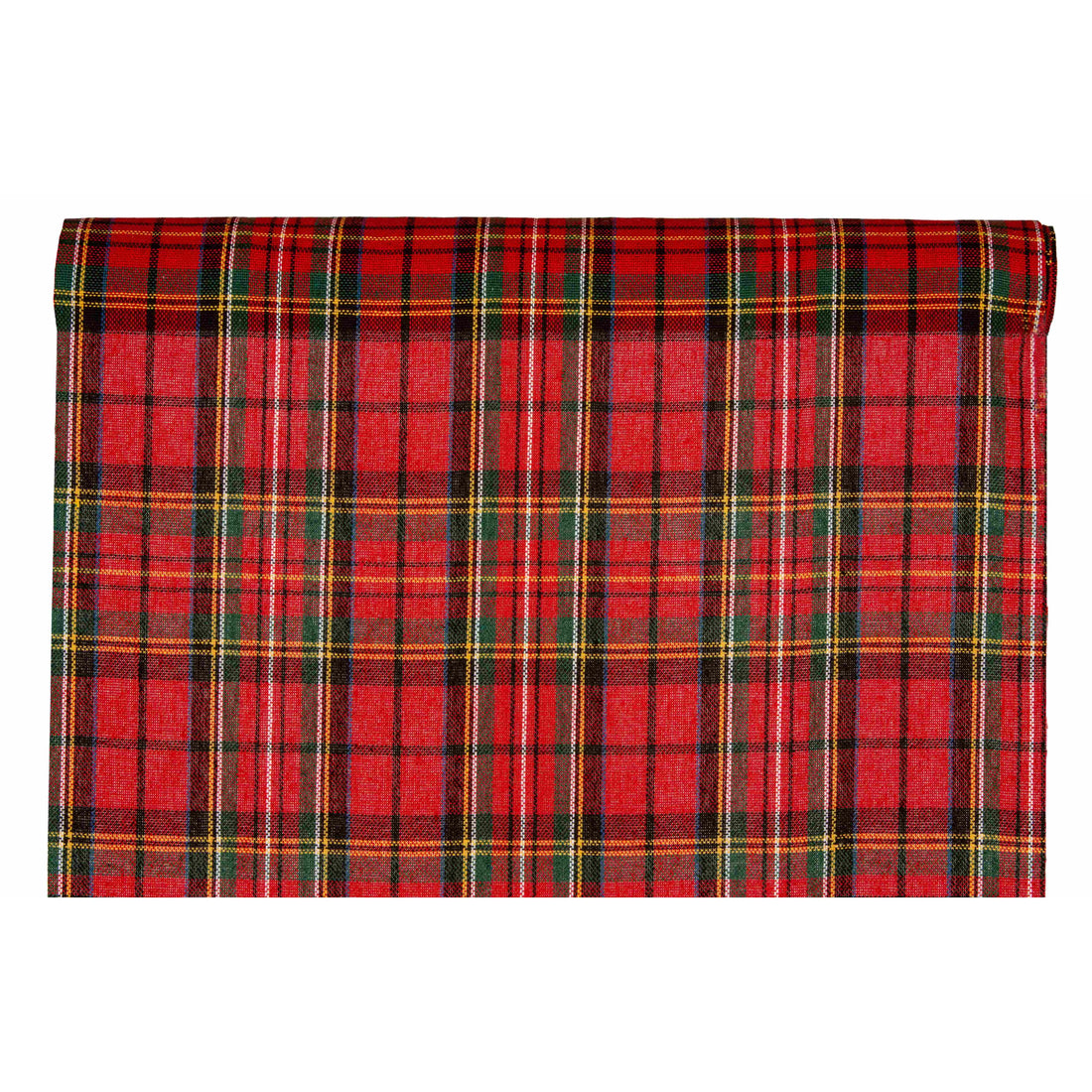 Piovaccari Runner Aberdeen Red 28 cm x 2.5 m – Decorative Christmas Table Runner for Tables, Centrepieces and Christmas Decorations