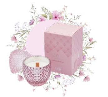EDG Enzo De Gasperi Egg-Shaped Scented Candle L'Ove Moroccan Rose H 12 Cm D 8 Cm
