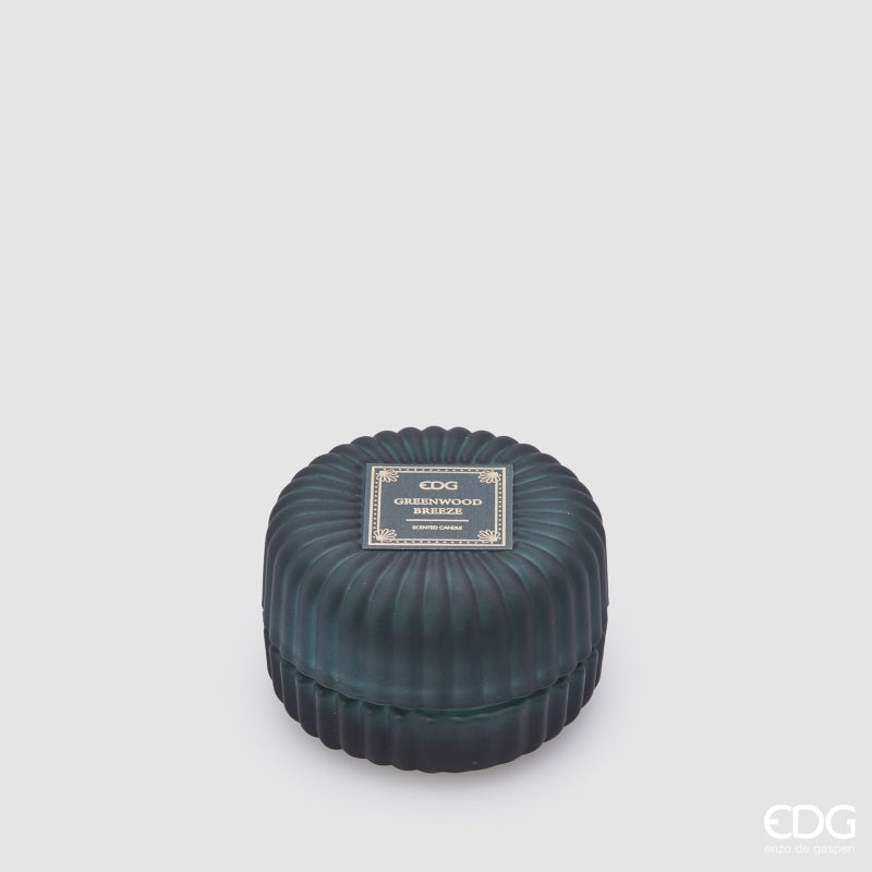 EDG Enzo De Gasperi Scented Jasmine Candle H.5 D.8 C4 Greenwood Breeze