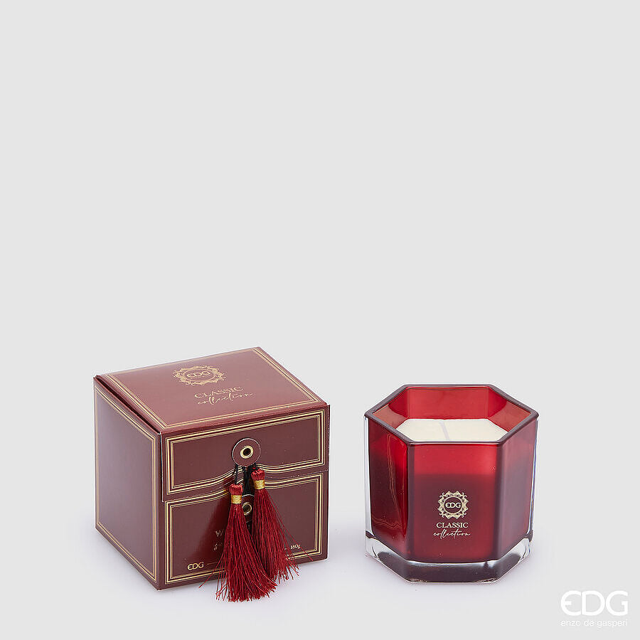 EDG Enzo De Gasperi Classic Candle with Scent H 8.5 Cm D 8.5 Cm Wild Ginger