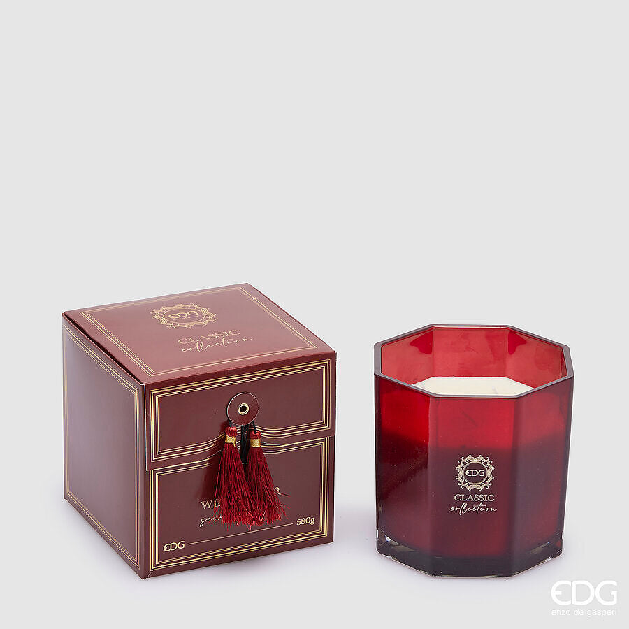 EDG Enzo De Gasperi Classic Candle with Scent H 13 Cm D 13 Cm Wild Ginger
