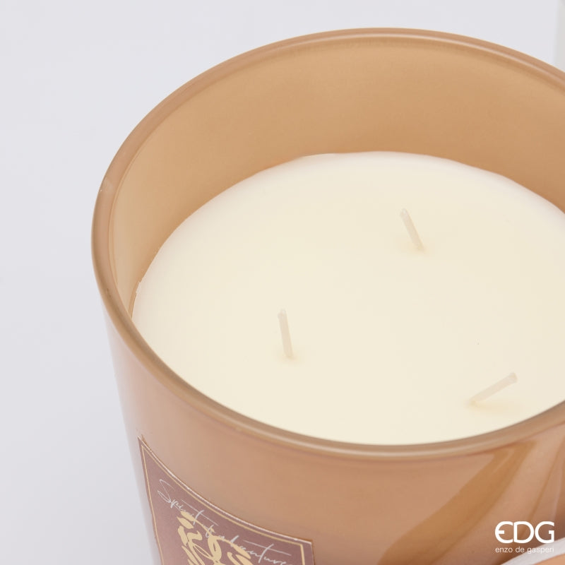 EDG Enzo De Gasperi Symbol Scented Candle Cardamom Snaps H16 Ø13 cm – Christmas Gift Idea