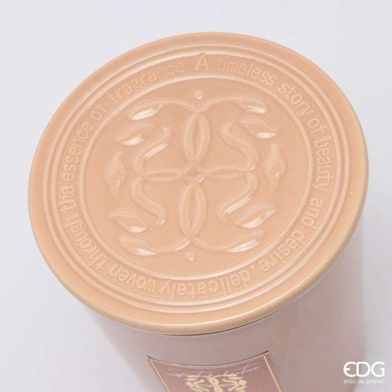 EDG Enzo De Gasperi Symbol Scented Candle Cardamom Snaps H16 Ø13 cm – Christmas Gift Idea
