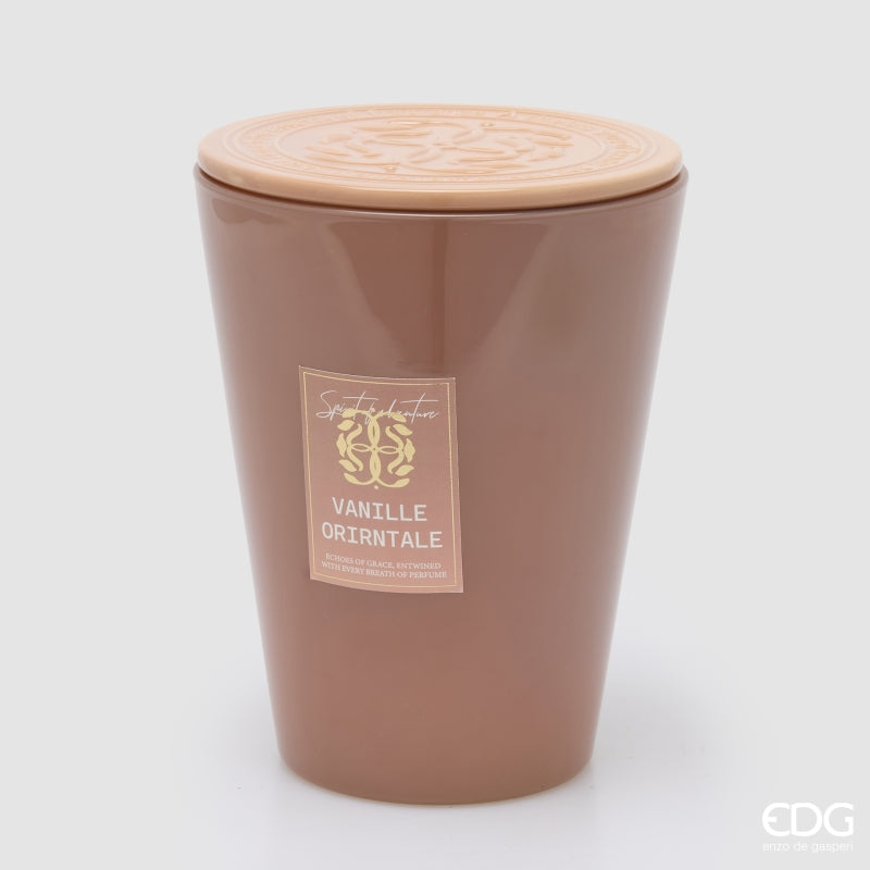 EDG Enzo De Gasperi Symbol Scented Candle Cardamom Snaps H23 Ø18,5 cm – Christmas Gift Idea