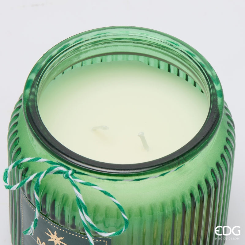 EDG Enzo De Gasperi Scented Dome Candle Cardamom Snaps H15 Ø10 cm – Christmas Decoration