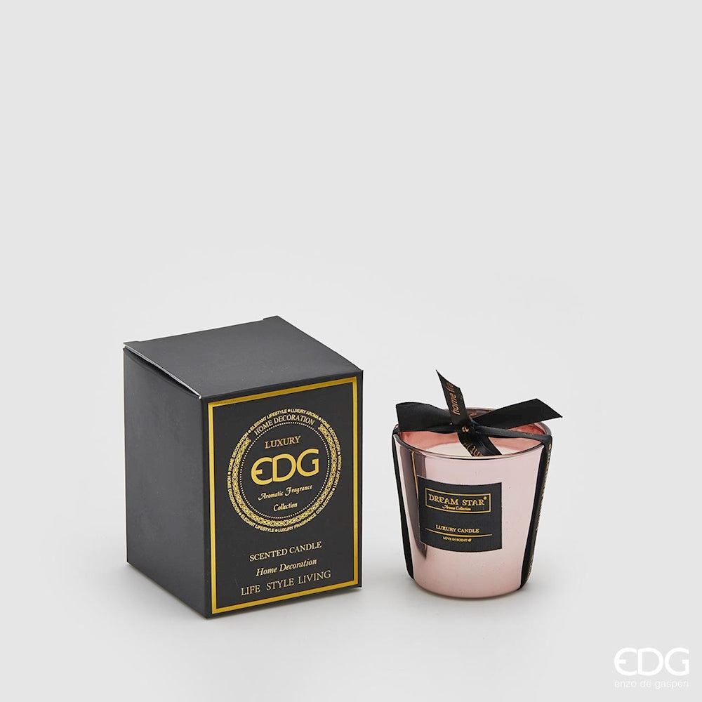 EDG Enzo De Gasperi Scented Mirror Candle H7.5 D7.5 Roses
