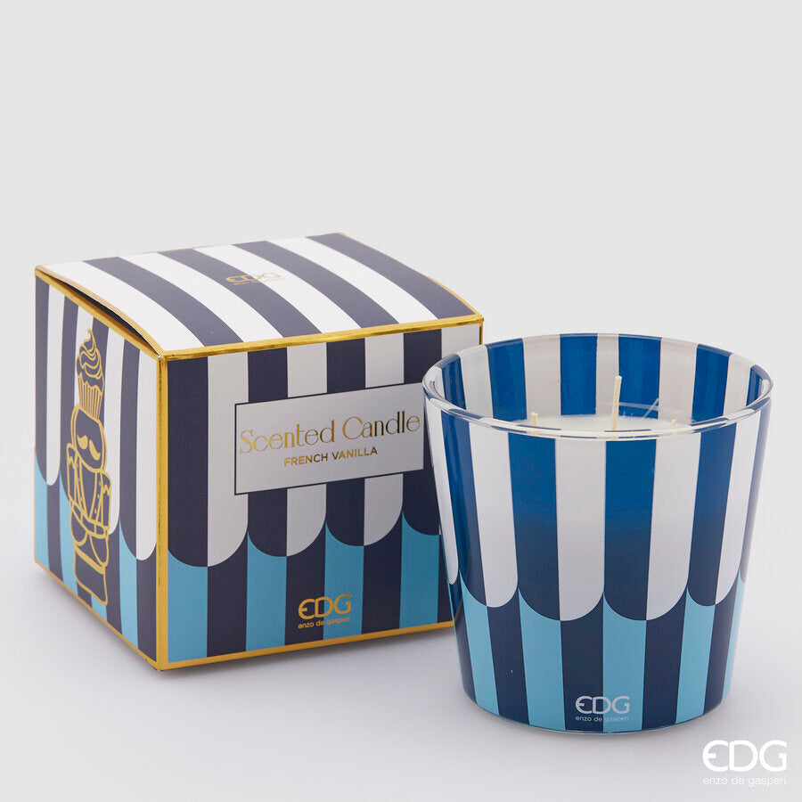 EDG Enzo De Gasperi Scented Cupcake Candle H12 D13,5 French Vanilla
