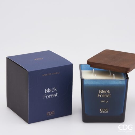 EDG Enzo De Gasperi Tappolegno Candle H 11.5 Black Forest