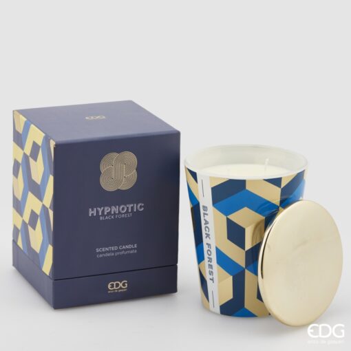 EDG Enzo De Gasperi Hypnotic Candle with Lid H12 Black Forest