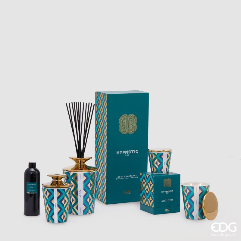 EDG Enzo De Gasperi Hypnotic Candle with Lid H12 Oud