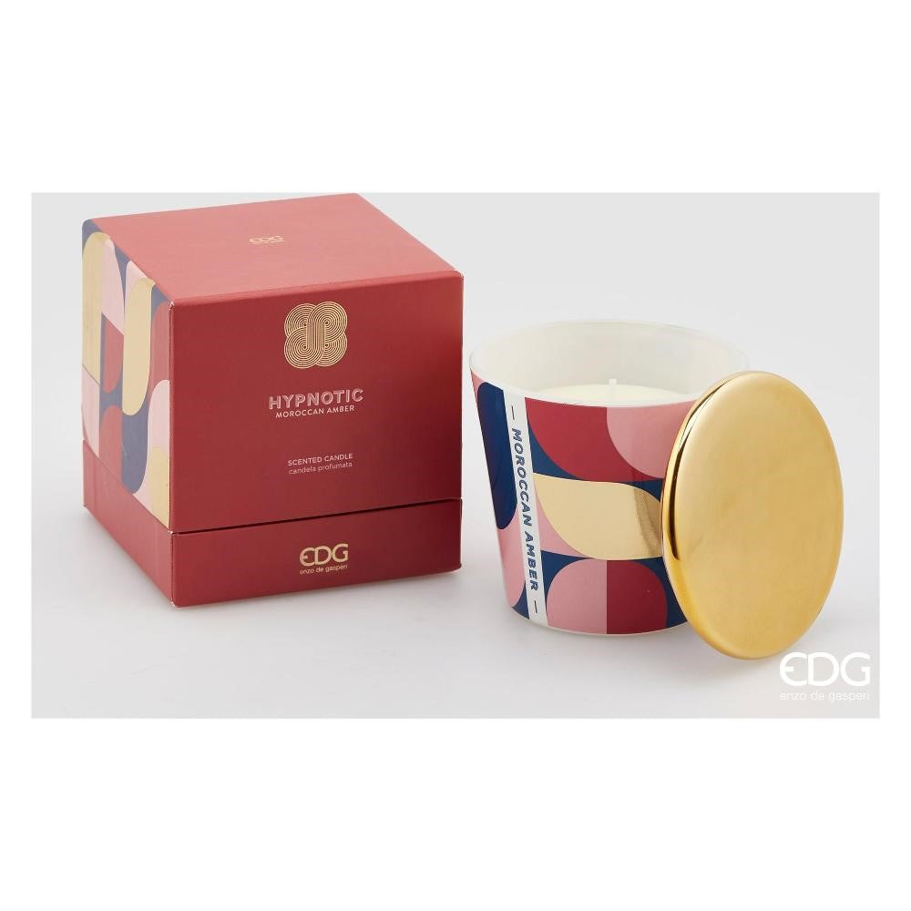 EDG Enzo De Gasperi Hypnotic Candle with Lid H9 Moroccan Amber