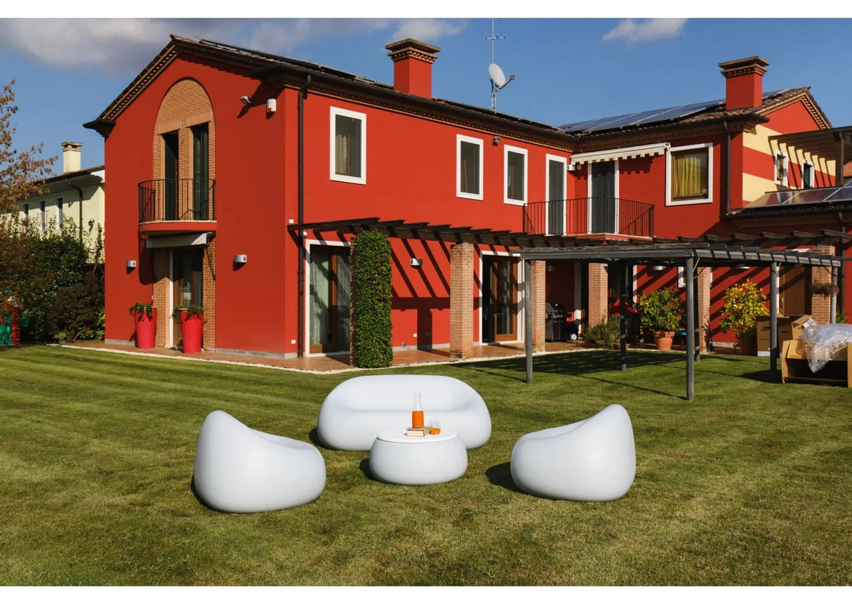 plust plust poltroncina gumball golden rust