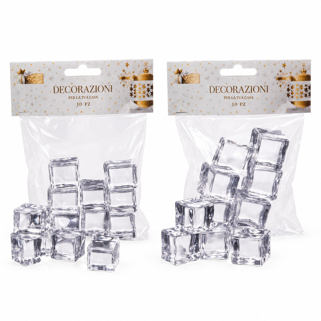 Ad Trend Cubetti Decorativi di Natale Assortiti 80 g 1 Pz – Decorazione Natalizia