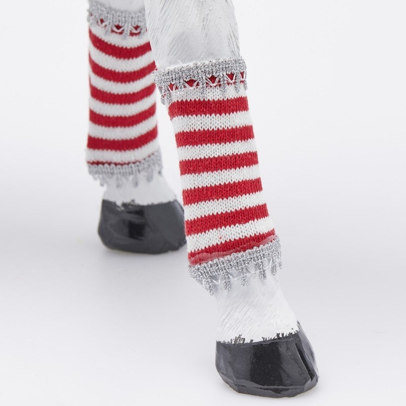 EDG Enzo De Gasperi Christmas Tree Base Deer for Pine H 102 Cm W 81 Cm D 38 Cm White