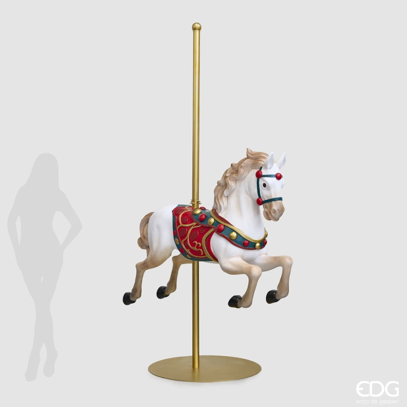 EDG Enzo De Gasperi Base Natalizia Pino Cavallo Giostra H.253 Green Red