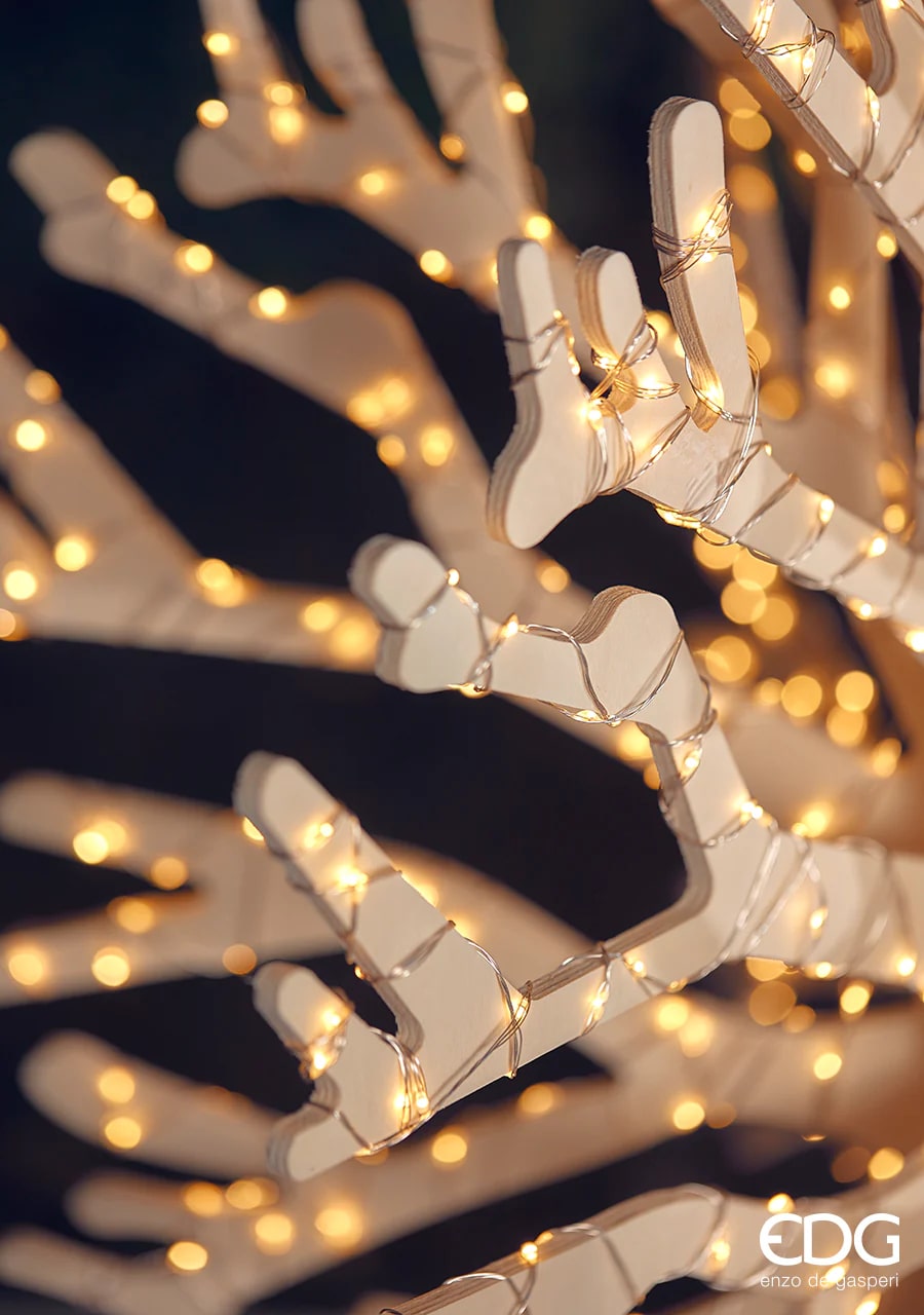 EDG Enzo De Gasperi Christmas Lights MicroLed X 500 25 + 3 Mt 12 V Ivory