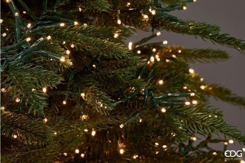 EDG Enzo De Gasperi Pine Spark Christmas Tree H 240 cm D 184 cm 7,200 LEDs