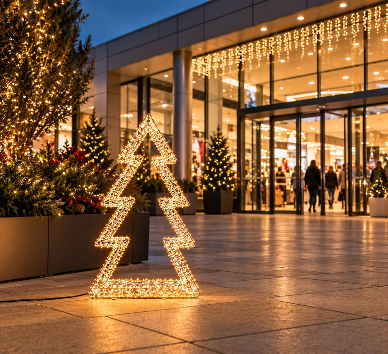 EDG Enzo De Gasperi Pino 4800 MicroLED H100 cm – Albero Luminoso di Natale