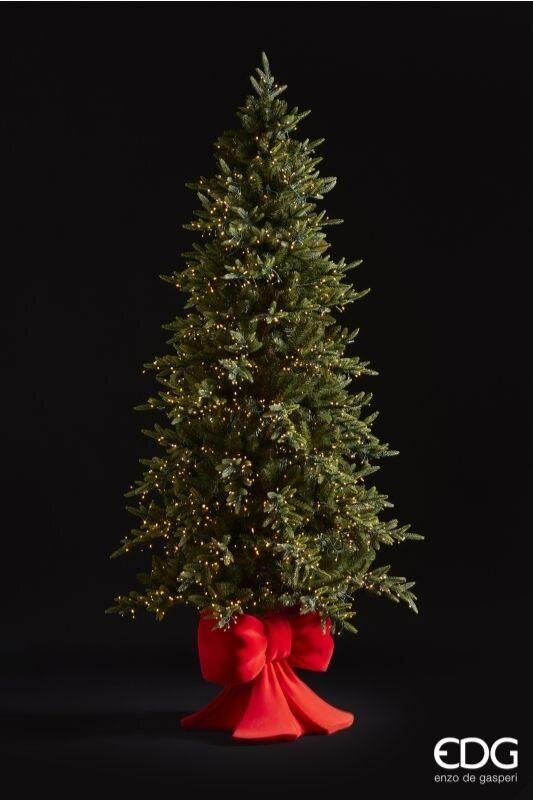 EDG Enzo De Gasperi Luxury New Pine Christmas Tree with 3,000 LEDs H 210 cm D 110 cm