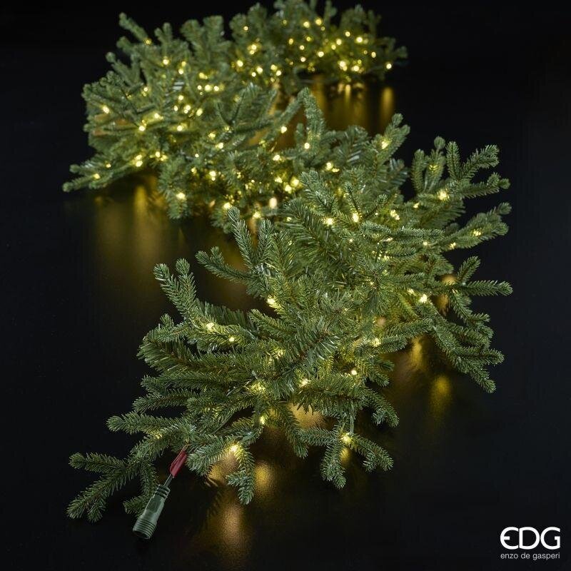 EDG Enzo De Gasperi Festone Natalizio Pino Lucciole 300 MiniLED 180cm IP44