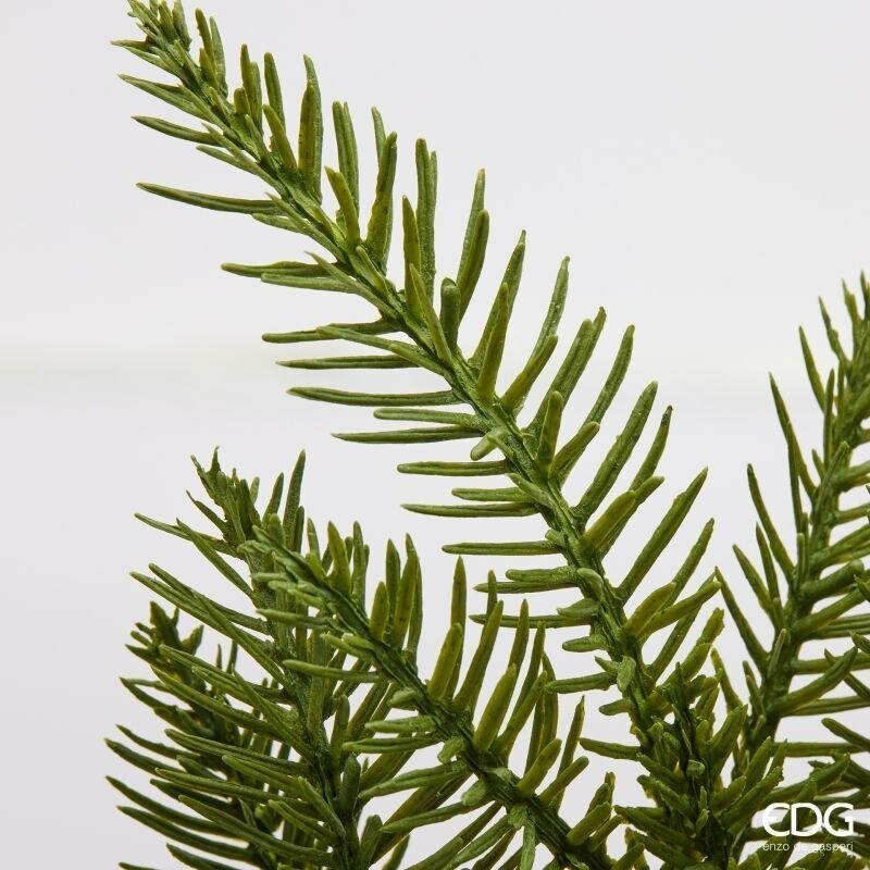 EDG Enzo De Gasperi Pine Wreath with Pine Cones Green Ø65 cm – Artificial Christmas Decoration