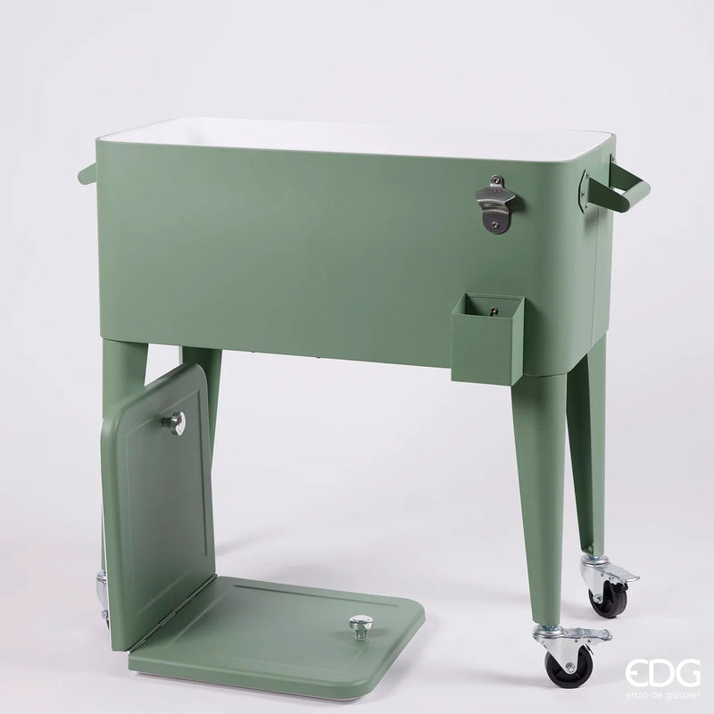 EDG Enzo De Gasperi Double Container Refrigerator H 89 Cm W 91 Cm D 43 Cm