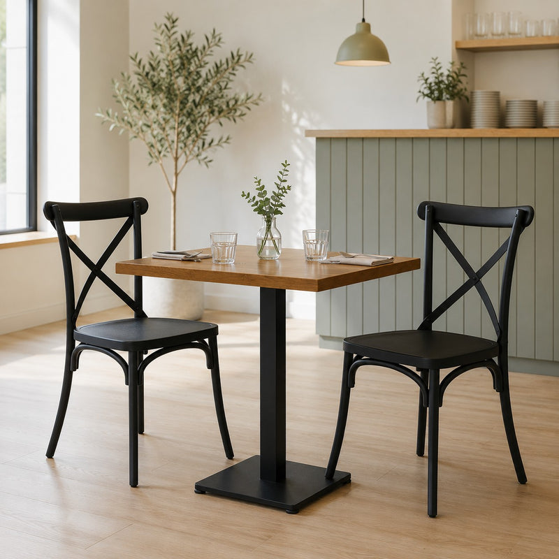L'Arcolaio Cross Country Chair Black - Resistant Polypropylene