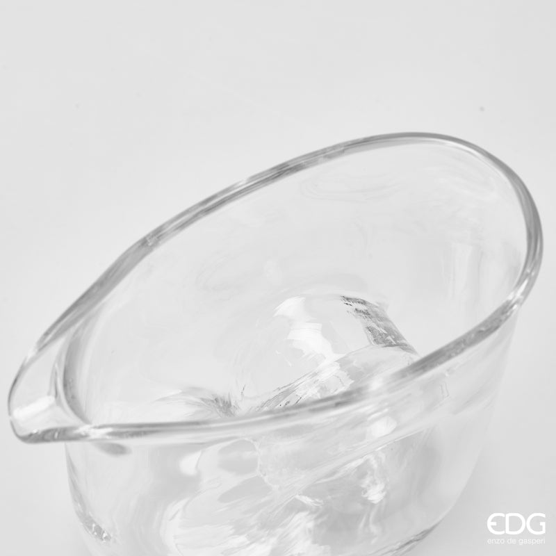 edg enzo de gasperi edg enzo de gasperi decanter con foro h 20 cm l 17 cm l 75 cm natural trasparente ean 8059824583642