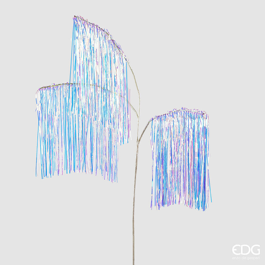EDG Enzo De Gasperi Christmas Decoration Fringes Branch X 3 H 103 Natural