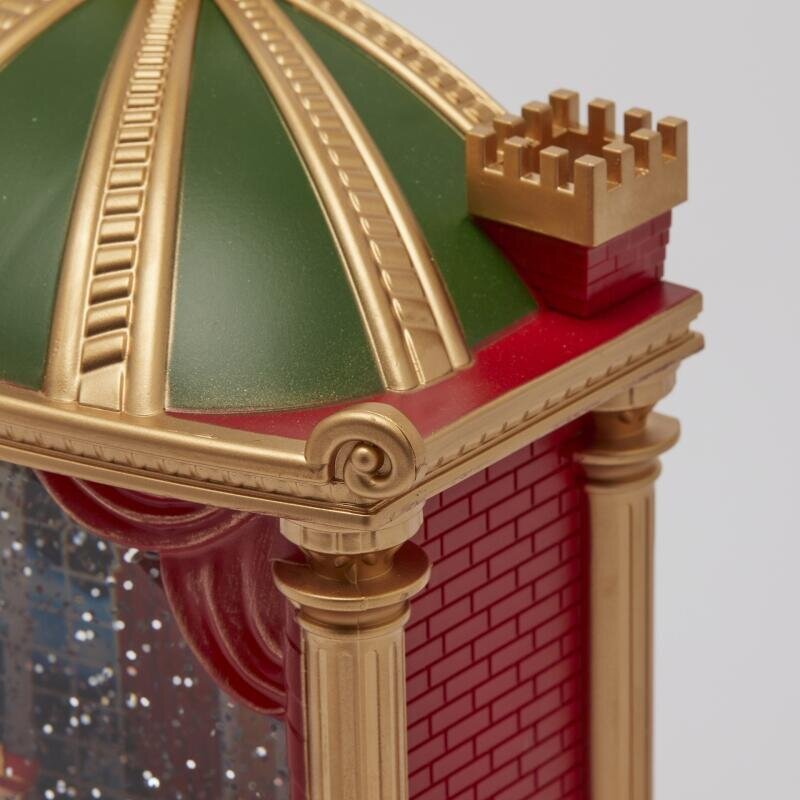 EDG Enzo De Gasperi Christmas Decoration Palace H 23 Cm L 22 Cm L 10 Cm Music Led Multicolor