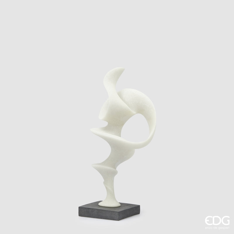 edg enzo de gasperi edg enzo de gasperi scultura fluid design con base h 50 cm l 155 cm l 155 cm ivory ean 8059824482778