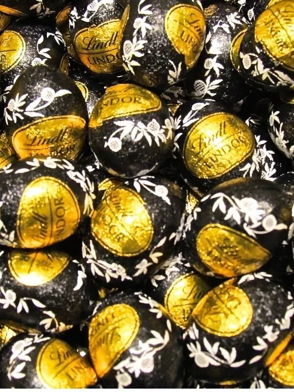 Lindt Lindor Dark Chocolate Eggs 70% 500 Gr