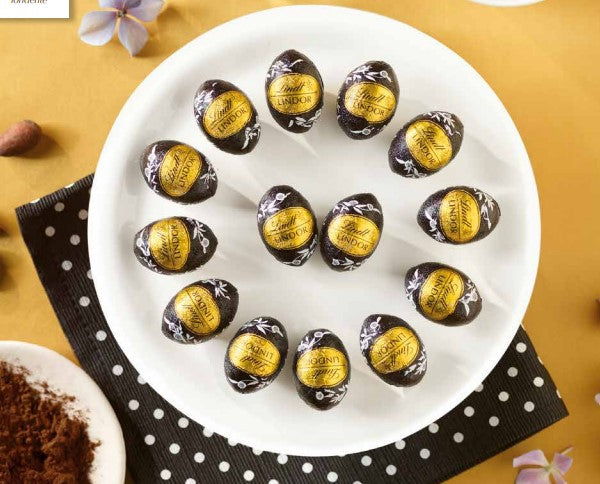Lindt Lindor Dark Chocolate Eggs 70% 500 Gr
